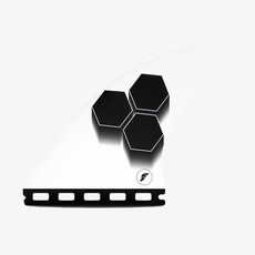 Futures Futures AM2 Honeycomb Thruster Large Black/White