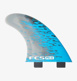 FCS FCS PC-5 Medium Blue Smoke Tri Fins