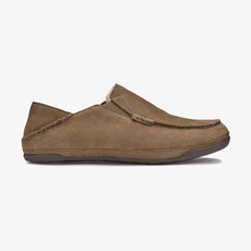 OluKai OluKai Kipuka Hulu Nubuck Leather Slippers Toffee