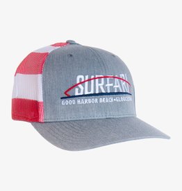 Surfari Stars and Stripes Surfari Trucker Hat - Flag