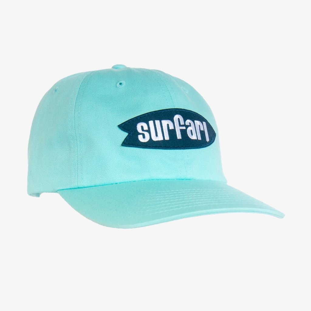 Surfari Surfari Logo Dad Hat Aruba Blue