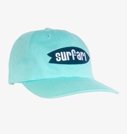 Surfari Surfari Logo Dad Hat Aruba Blue