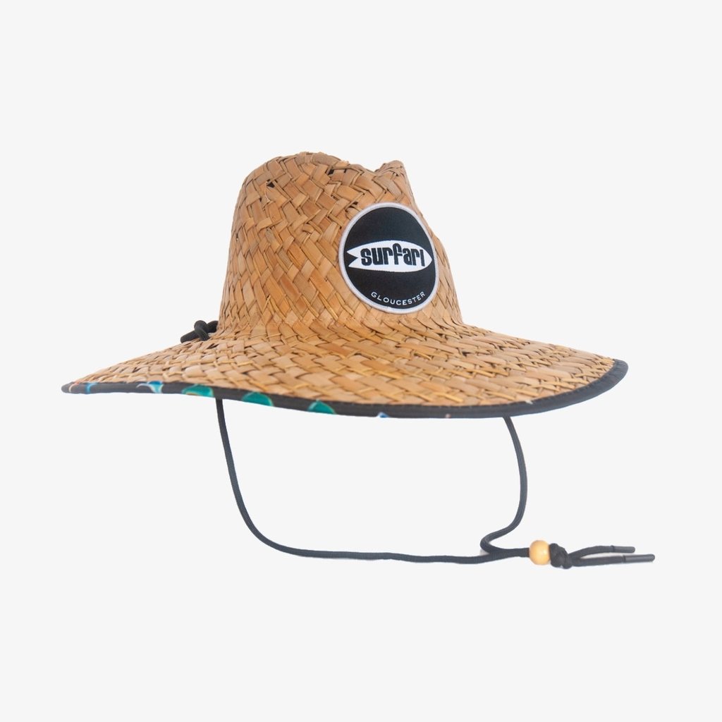 Surfari Surfari Finster Straw Hat Black