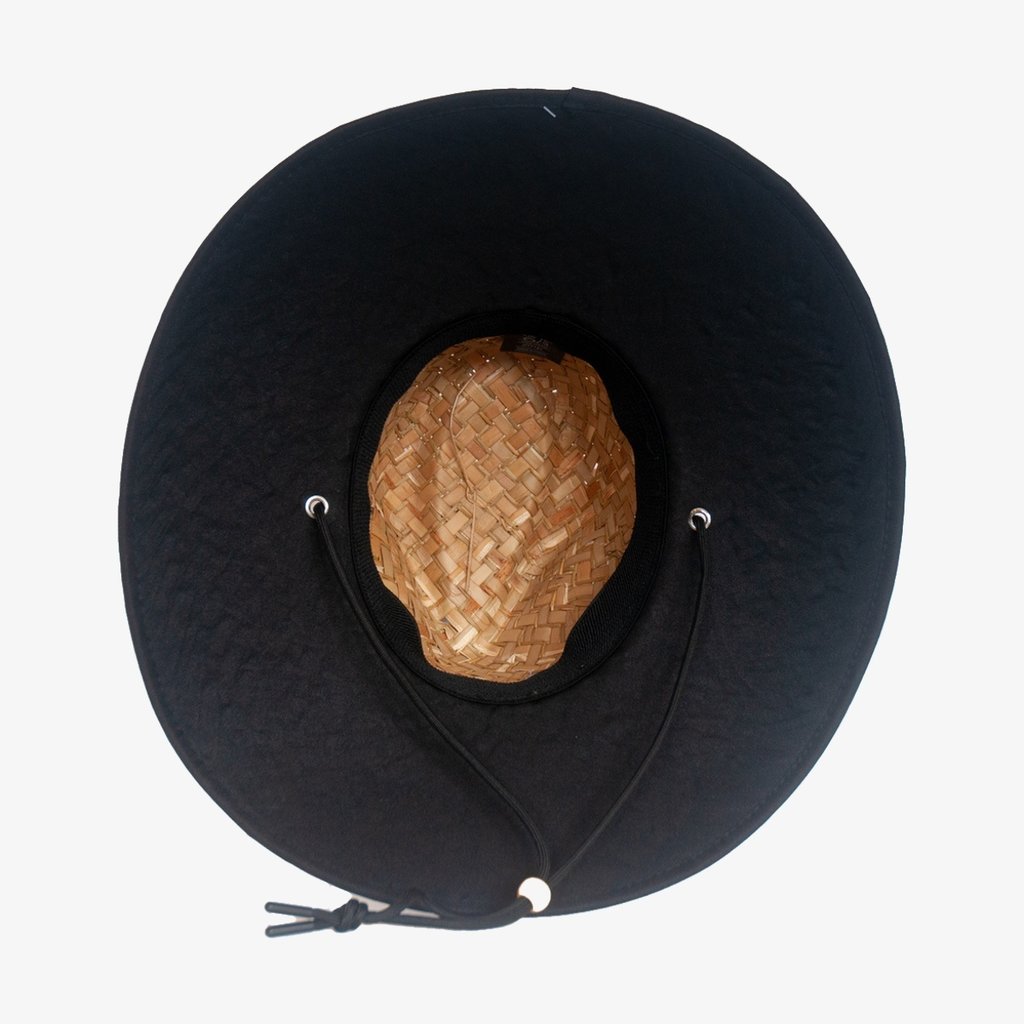 Surfari Surfari Jetty Straw Hat Black