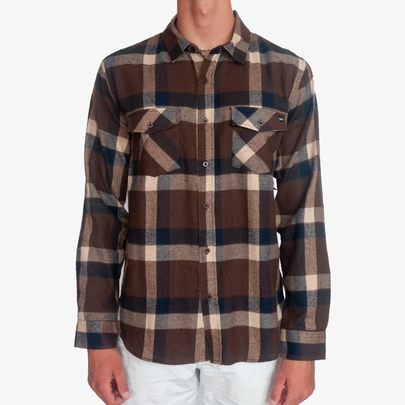 Surfari Surfari Watchman Flannel Earthen Brown