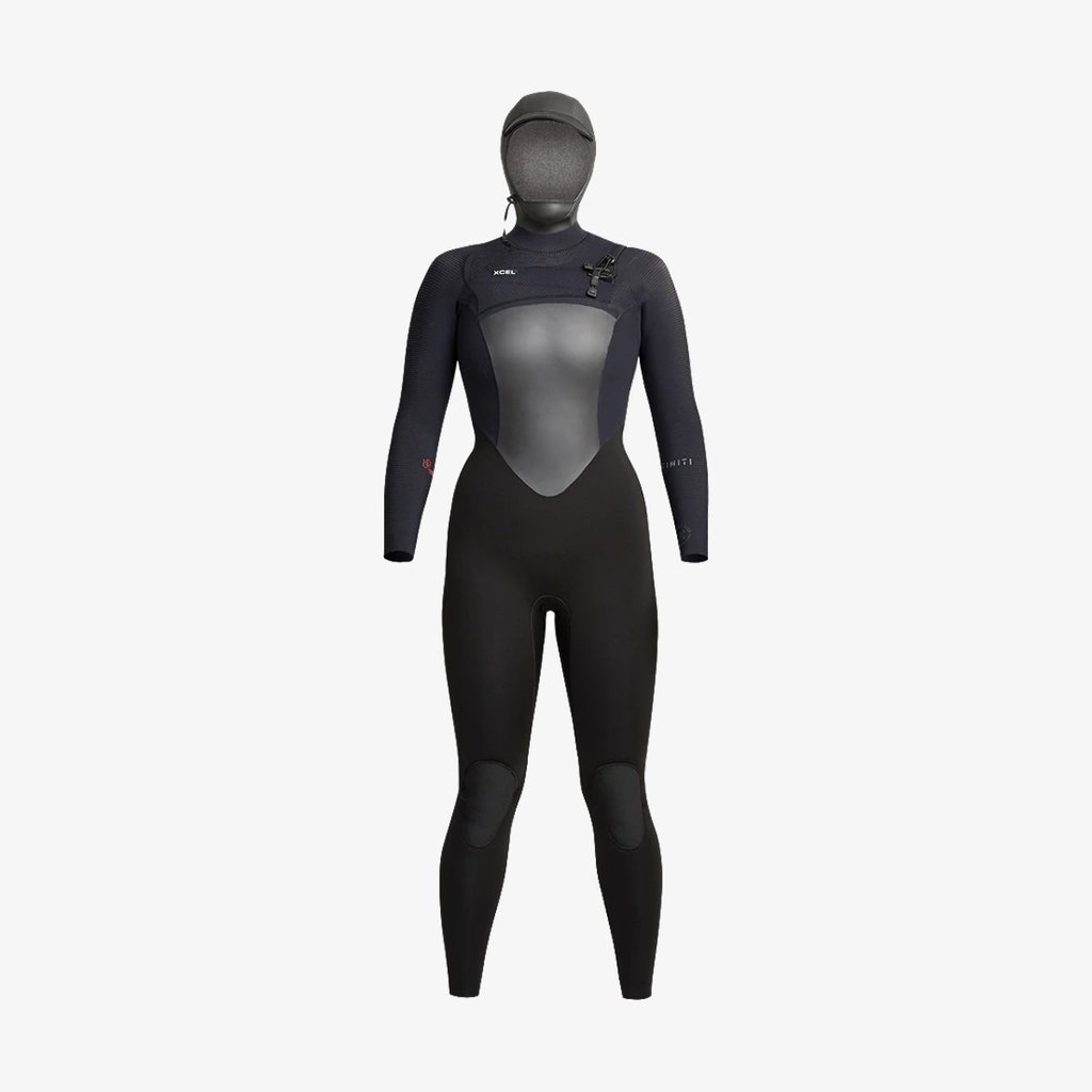 XCEL Xcel Women's Infiniti 5/4mm Hooded Full Wetsuit Black