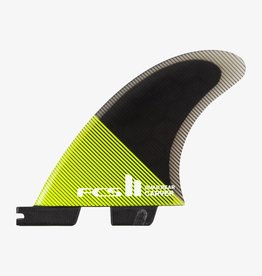 FCS FCS II Carver PC Medium Acid/Black Quad Rear Fins