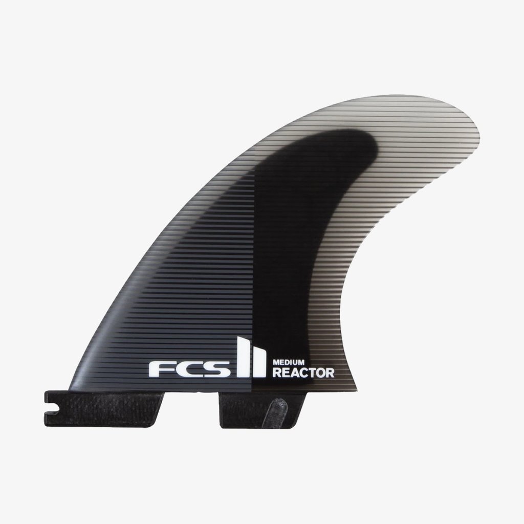 FCS FCS II Reactor PC Medium Charcoal/Black Tri Fins