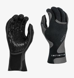 XCEL XCEL Infiniti 3mm 5 Finger Glove Black
