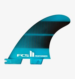 FCS FCS II Performer Neo Glass Eco Tri-Quad Fin Medium Pacific