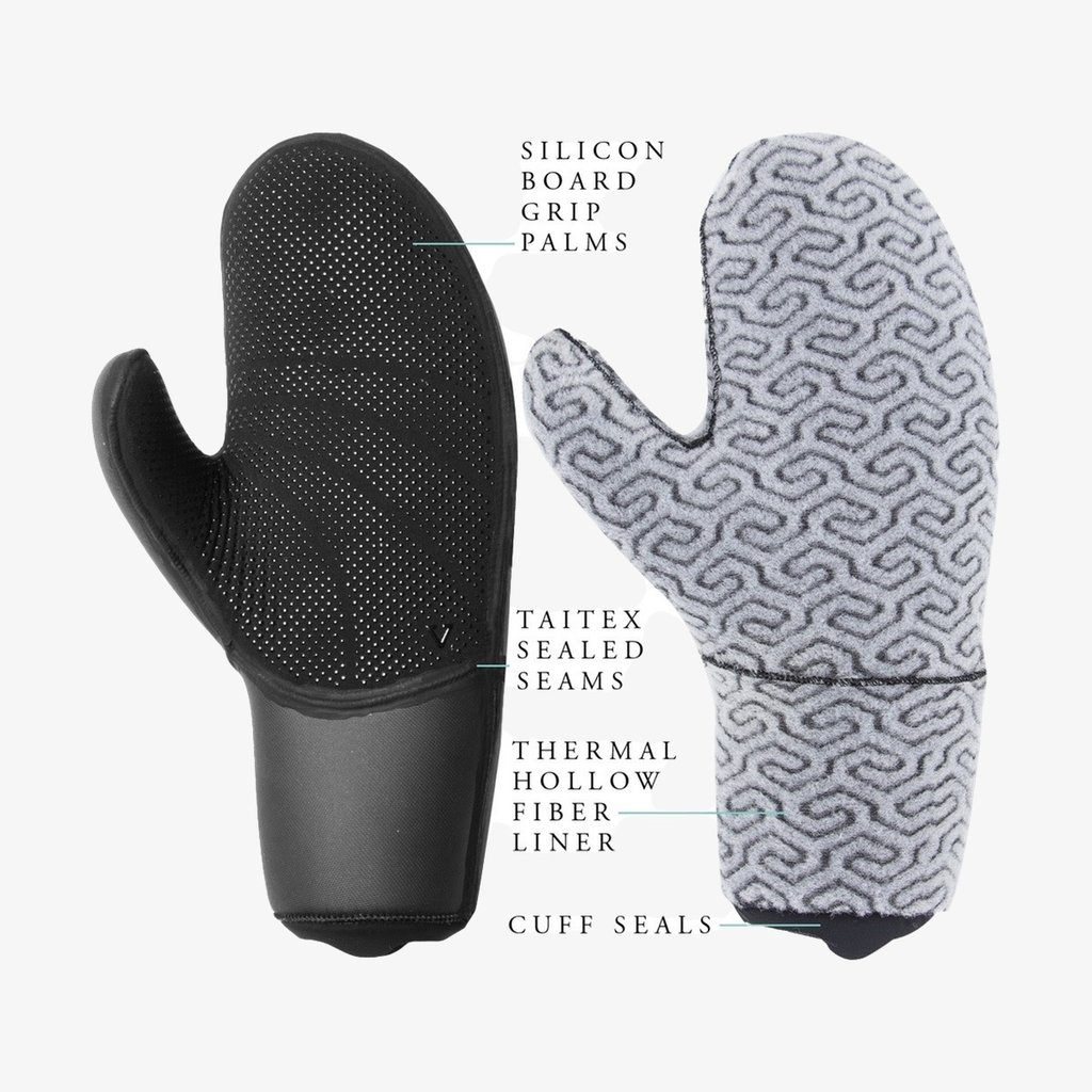 Vissla Vissla 7 Seas 7mm Mitten Black