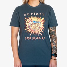 Surfari Surfari Long Beach T-shirt Garden Grove Gray