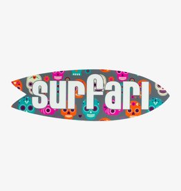 Surfari Surfari Logo Sticker Sugar Skull