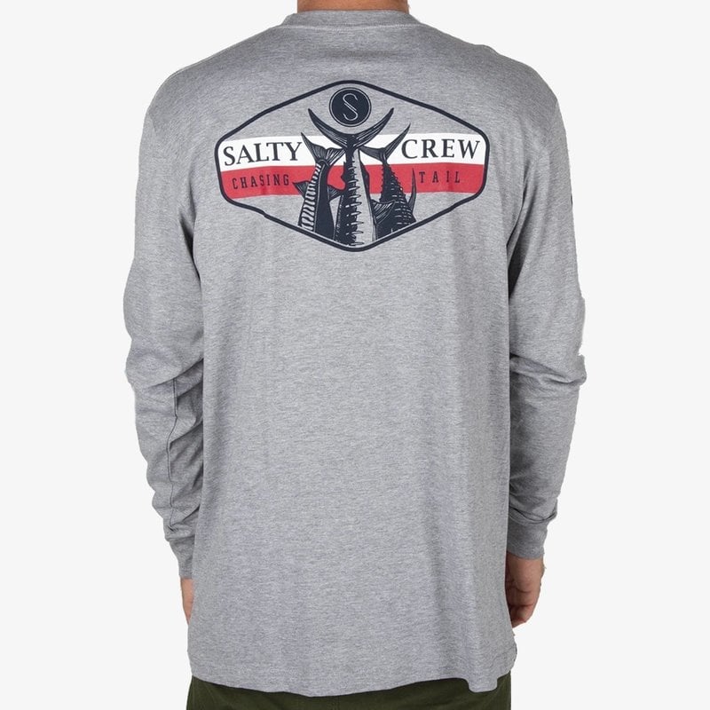 Salty Crew Salty Crew High Tail Athletic Heather Pemium L/S Tee