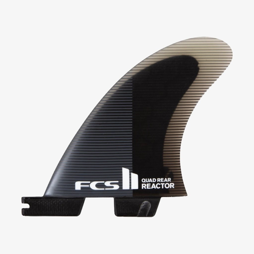 FCS FCS II Reactor PC Medium Charcoal/Black Quad Rear Fins