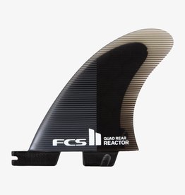 FCS FCS II Reactor PC Medium Charcoal/Black Quad Rear Fins
