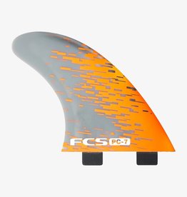 FCS FCS PC-7 Orange Smoke Tri Fins