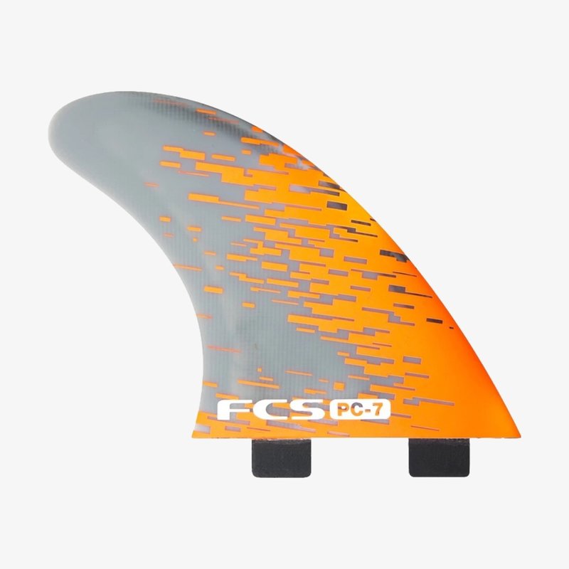 FCS FCS PC-7 Orange Smoke Tri Fins