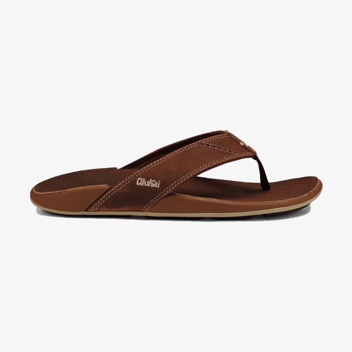 OluKai Nui Men's Beach Sandal Rum - Surfari