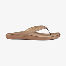 OluKai OluKai 'Aukai Women's Leather Sandals Tan