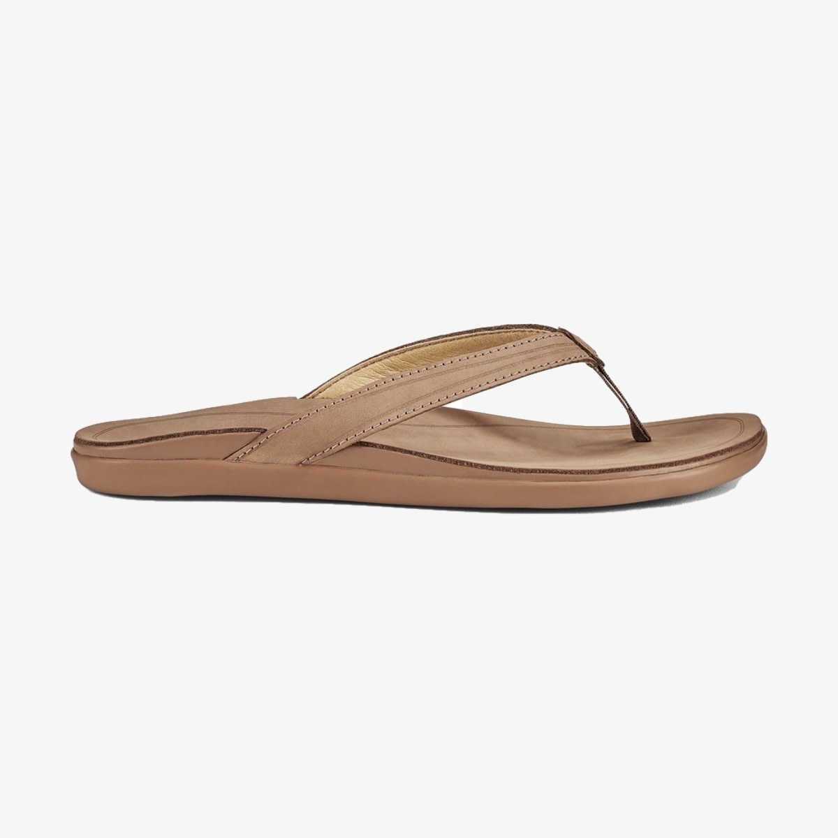 OluKai 'Aukai Women's Leather Sandals - Surfari