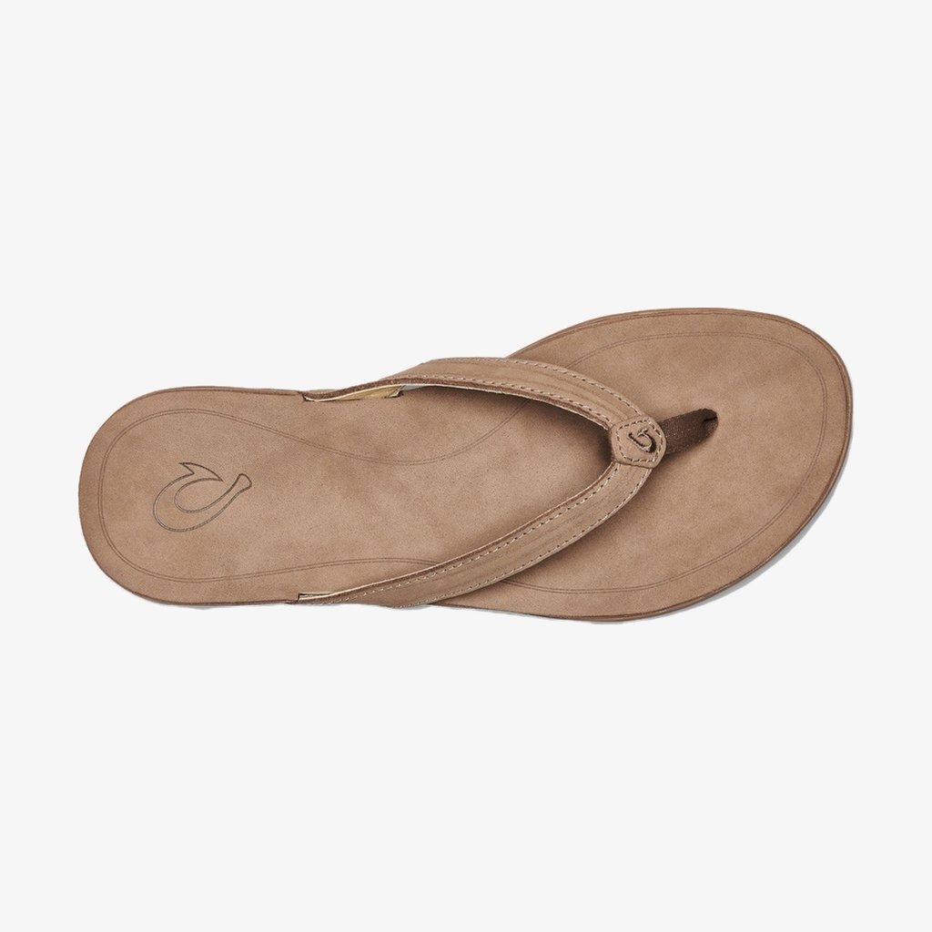 OluKai OluKai 'Aukai Women's Leather Sandals Tan