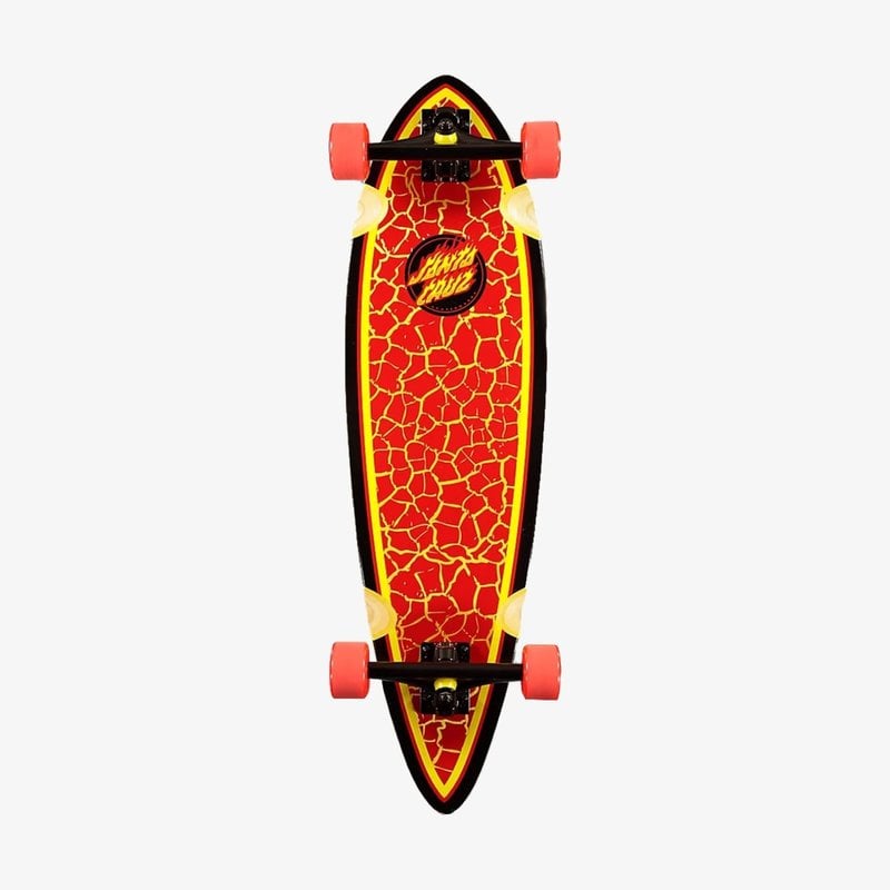 Santa Cruz Santa Cruz Flame Dot Pintail Cruzer 9.2" x 33" Complete