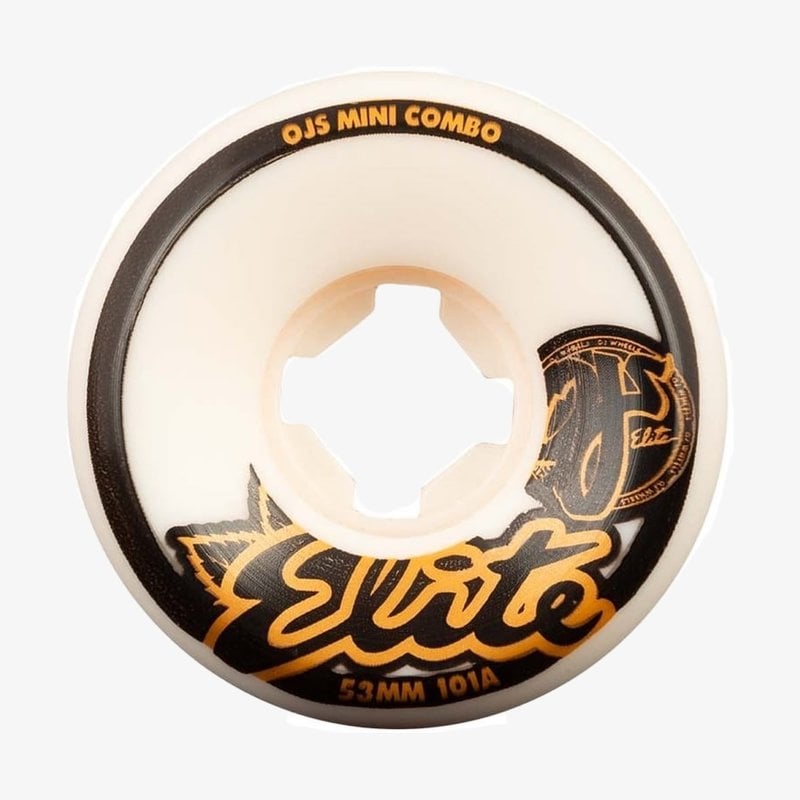 OJ OJ Elite Mini Combo Skateboard Wheels 101a White/Orange