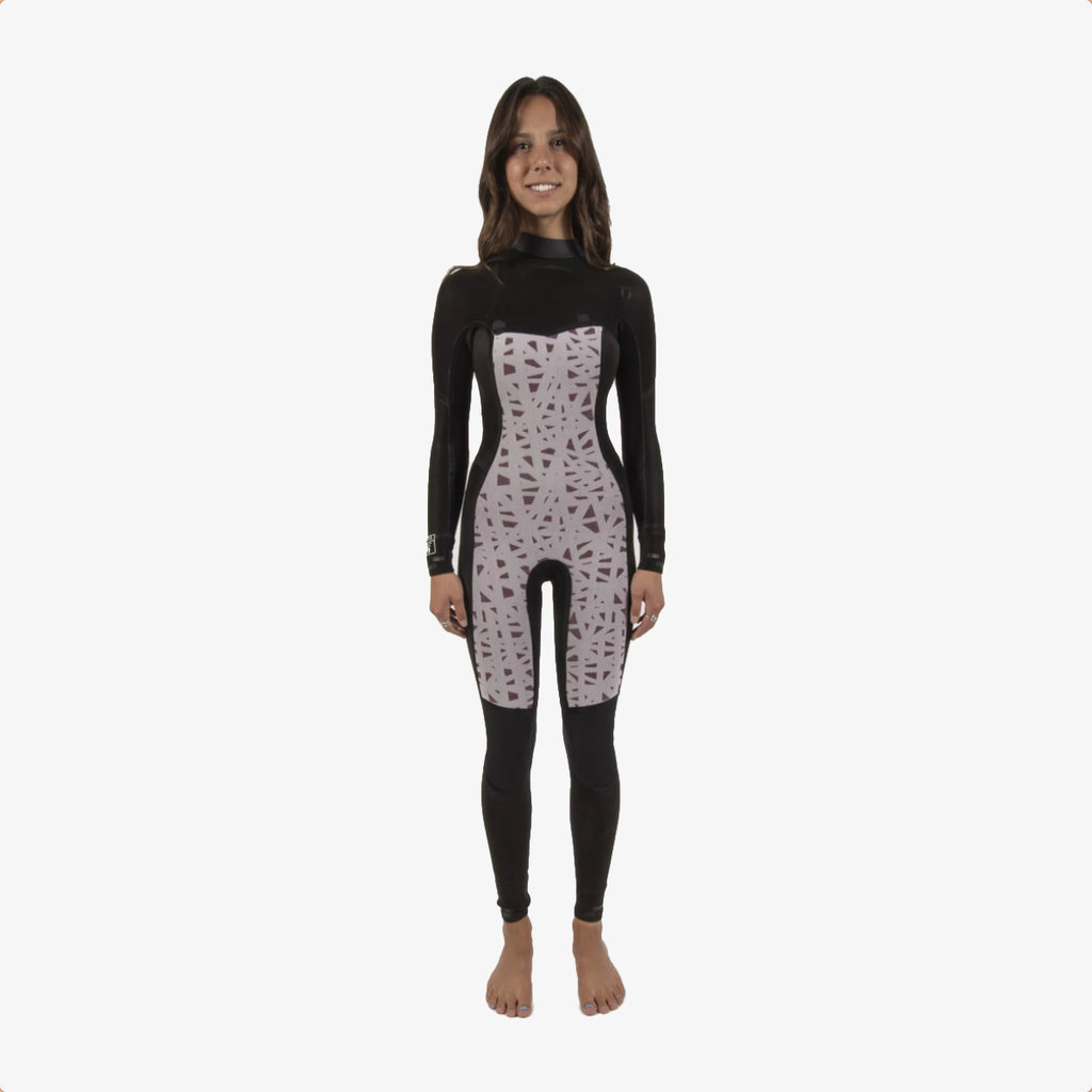 sisstrevolution Sisstrevolution 7 Seas 4/3 Chest Full Wetsuit Wine