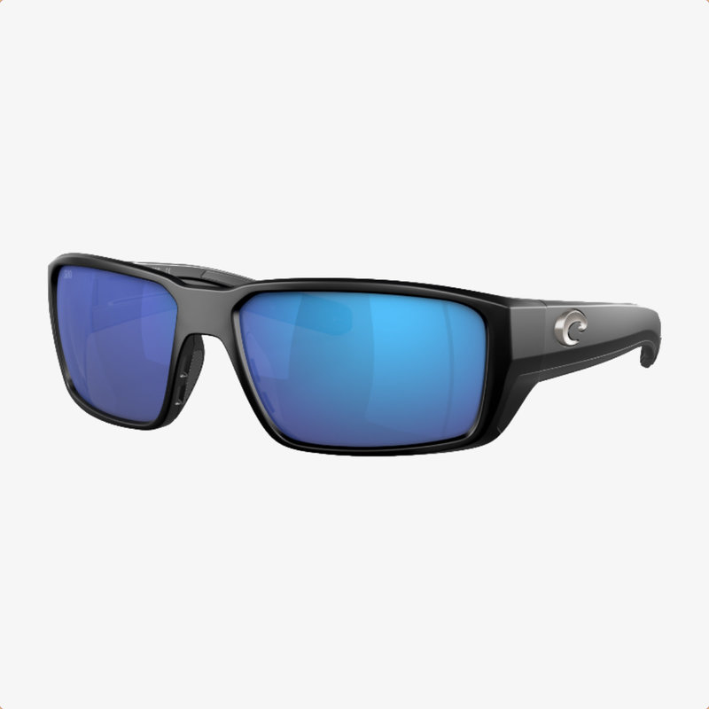 Costa Costa Fantail Pro Matte Black Frame w/Blue Mirror 580G