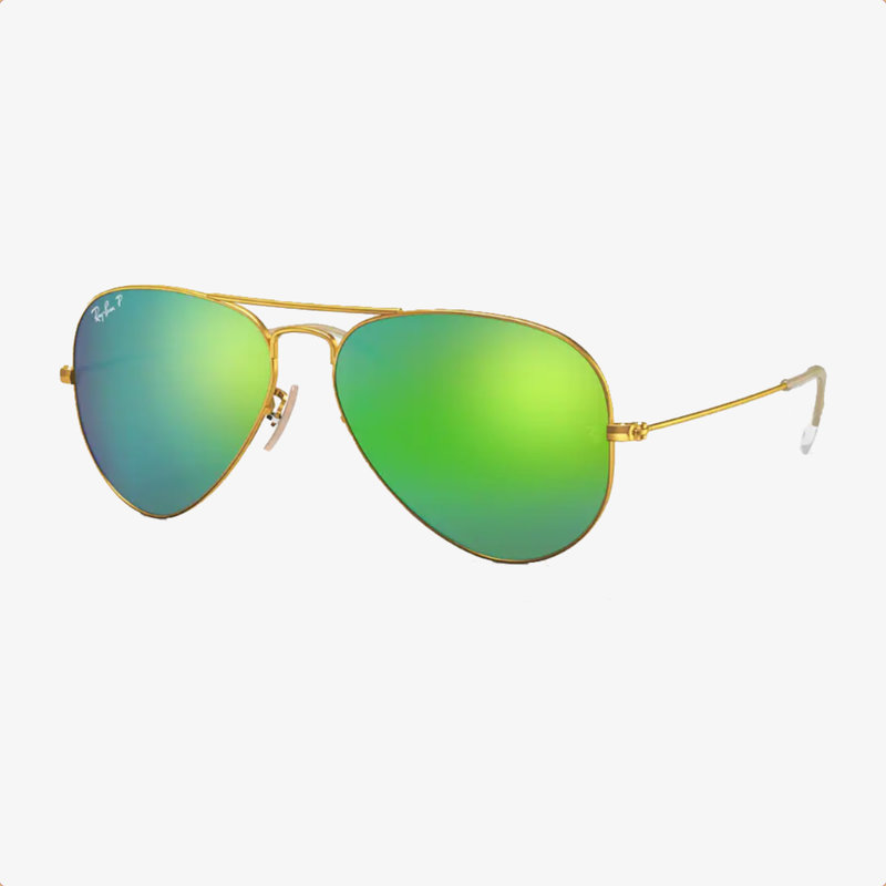 Ray-Ban Ray-Ban Aviator Matte Arista w/Grey Mirror Green