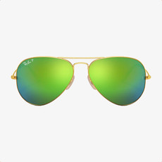 Ray-Ban Ray-Ban Aviator Matte Arista w/Grey Mirror Green