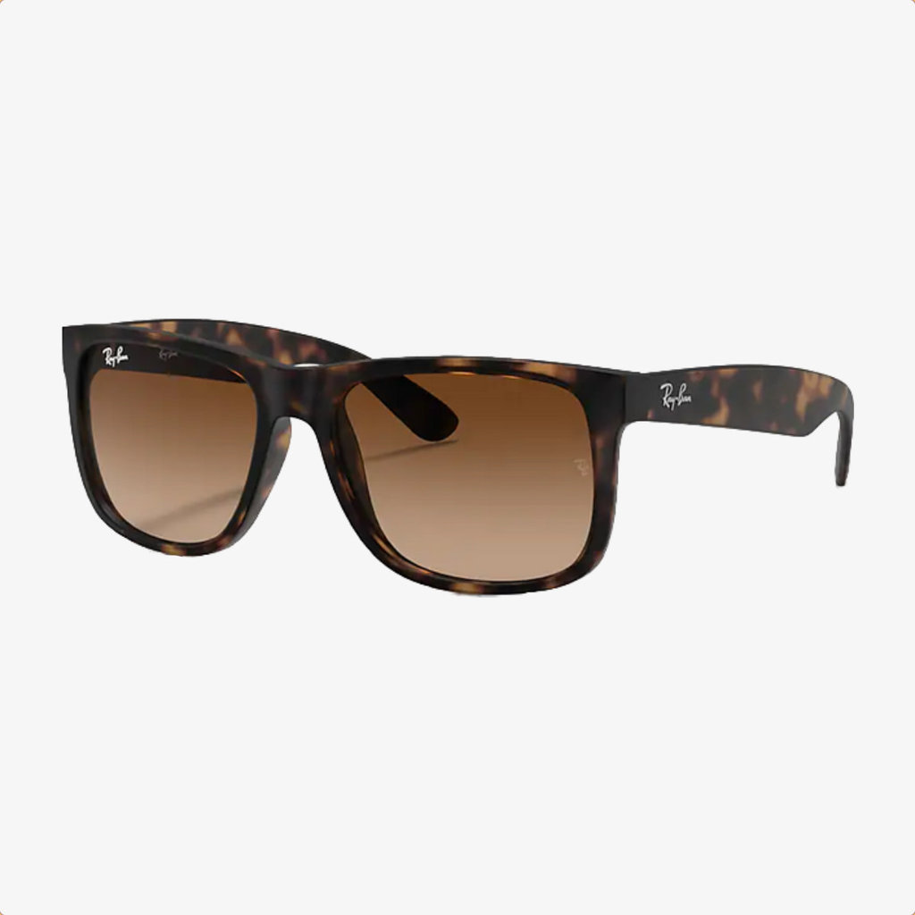 Ray-Ban Ray-Ban Justin Rubber Light Havana w/Brown Gradient Dark Brown