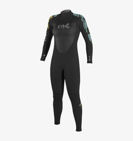 O'Neill O'Neill Women's Epic 3/2mm Back Zip Full Wetsuit Black/Baylen