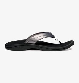 OluKai OluKai ‘Ohana Women's Beach Sandals Pewter / Black