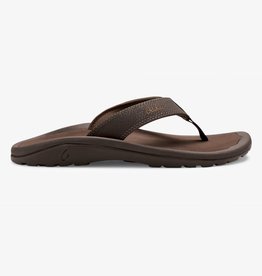 OluKai 'Ohana Men's Beach Sandal Dark Java / Ray