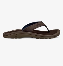 OluKai OluKai 'Ohana Men's Beach Sandal Dark Wood FINAL SALE