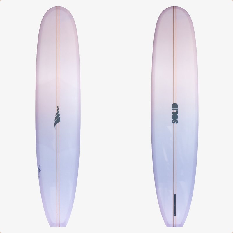 Solid Surfboards 9'2" Solid Surfboards Log Lavender Tint