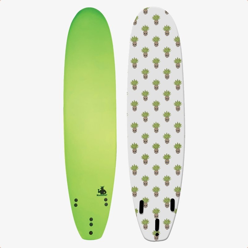 Surfari 7'2" Surfari Moov Over Soft Surfboard Green