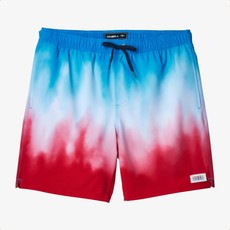 O'Neill O'Neill Mashup Volley 17" Boardshorts Red White Blue FINAL SALE