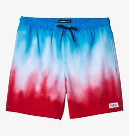 O'Neill O'Neill Mashup Volley 17" Boardshorts Red White Blue FINAL SALE