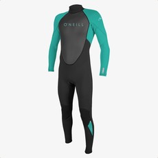 O'Neill O'Neill Youth Reactor-2 3/2mm Back Zip Full Wetsuit Black/Light Aqua