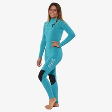 sisstr Sisstr Seven Seas 3/2mm Chest Zip Fullsuit Aqua
