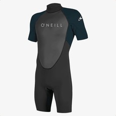 O'Neill O'Neill Reactor II 2mm Back Zip S/S Spring Wetsuit Black / Slate
