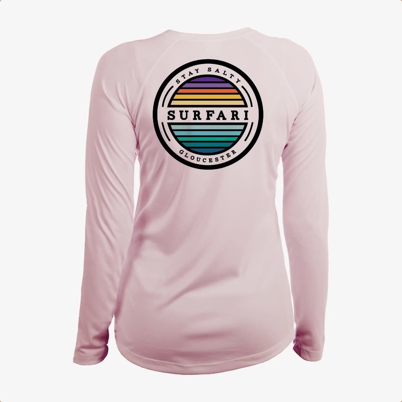 Surfari Surfari Stay Salty UPF 50+ L/S Solar Top Blossom FINAL SALE