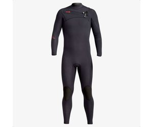XCEL Men's 3/2mm Infiniti LTD Front Zip Fullsuit Black - Surfari