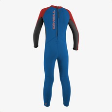 O'Neill O'Neill Toddler Reactor II 2mm Back Zip Full Wetsuit Ocean/Graphite/Red