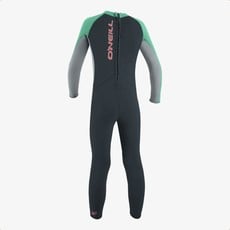 O'Neill O'Neill Toddler Reactor II 2mm Back Zip Full Wetsuit Slate/Cool Grey/Seaglass