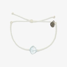 PuraVida Pura Vida Sea Through You Shell Charm Bracelet