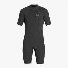 XCEL XCEL Men's Axis Short Sleeve Back Zip Spring Wetsuit 2mm Black